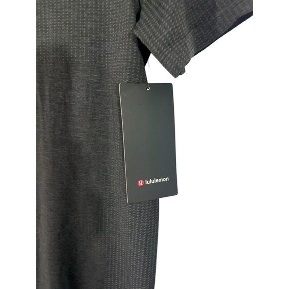Lululemon Shirt Small Mens Metal Vent Tech Slim Fit BLACK NWT - Picture 2 of 9